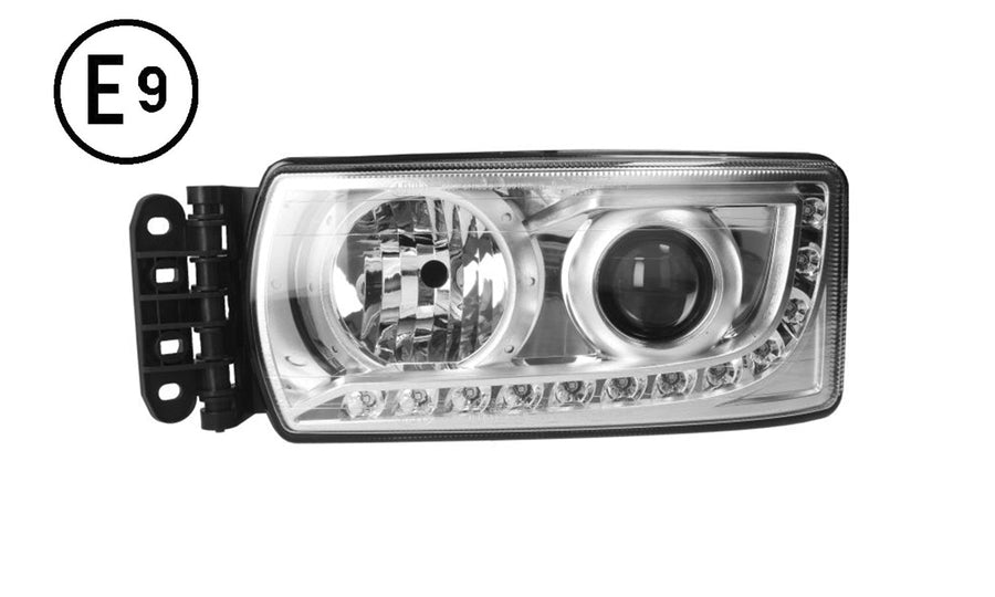 Faro Sinistro Elettrico Senza Motore Con Centralina Senza Lampadina (h7 - h7 - led) Omologato - Iveco - Eurocargo 75 2016 - OE 5801745445 - Carrozzeria Truck