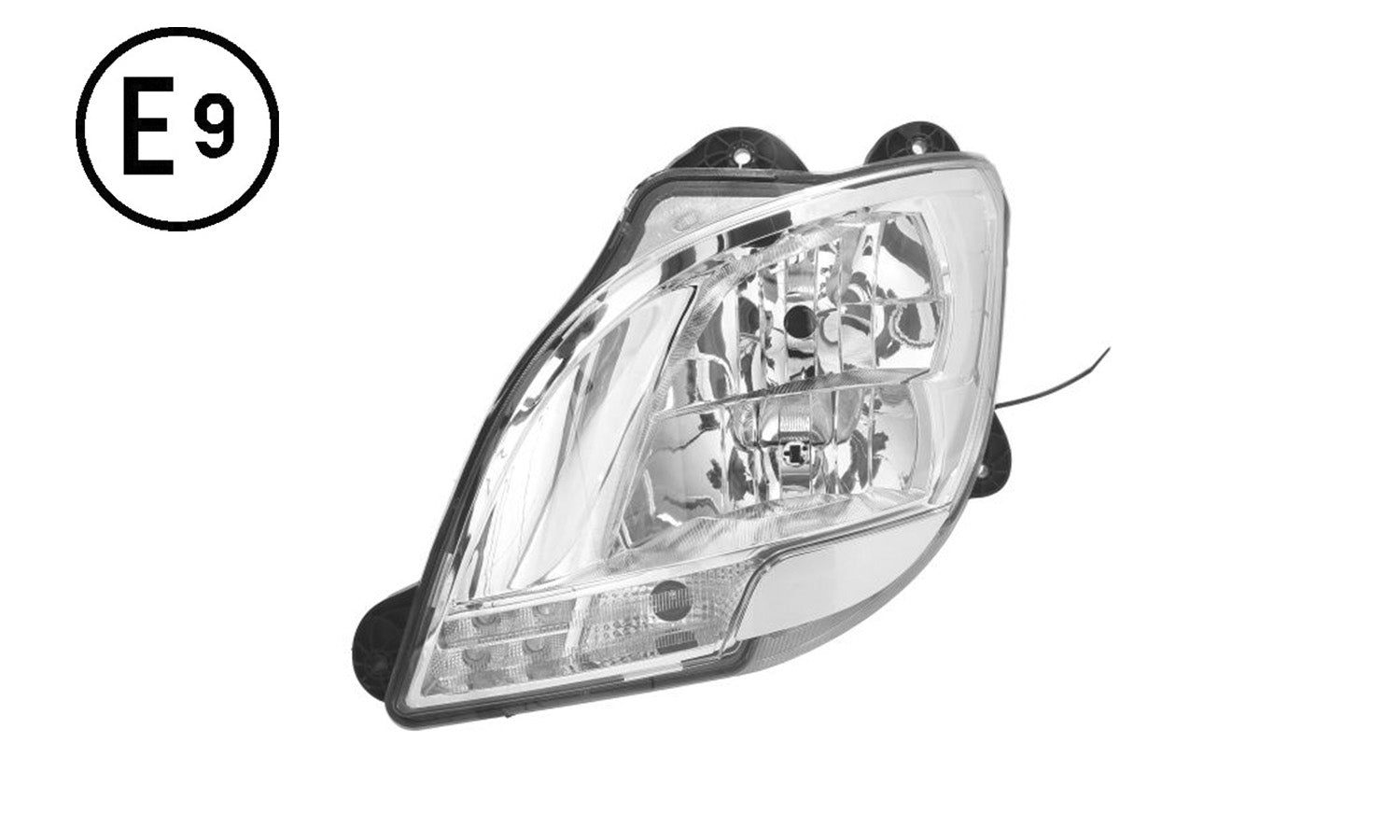 Faro Sinistro Elettrico Senza Motore Senza Lampadina (h7 - h1 - py21w - led) Omologato - Daf - XF 106 - OE 1939777 - Carrozzeria Truck