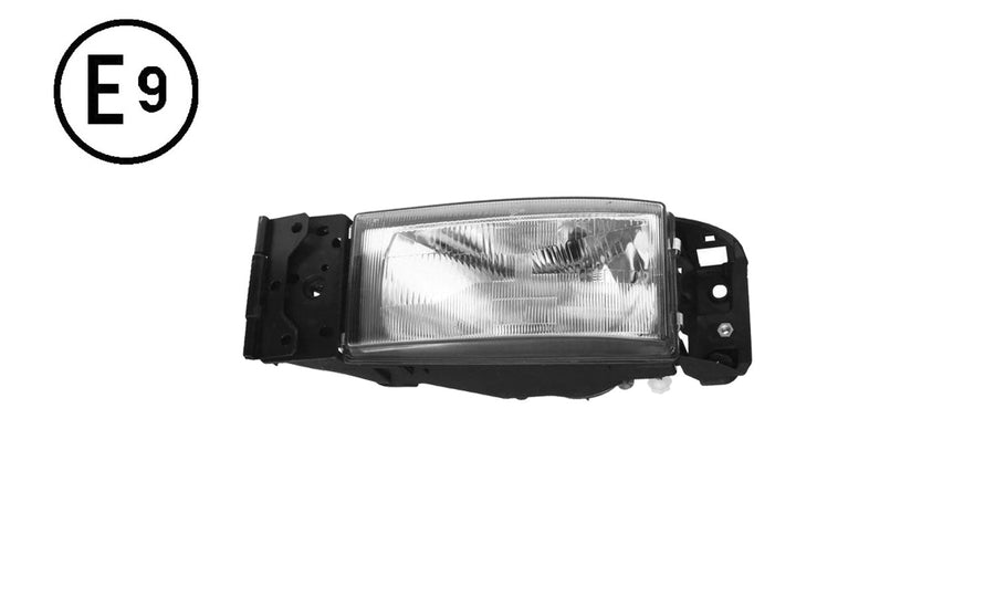 Faro Sinistro Manuale (24v - h4 - t4w - lhd) Omologato - Iveco - Eurocargo 60 - OE 500340543 - 712390731129 - 98432537 - Carrozzeria Truck