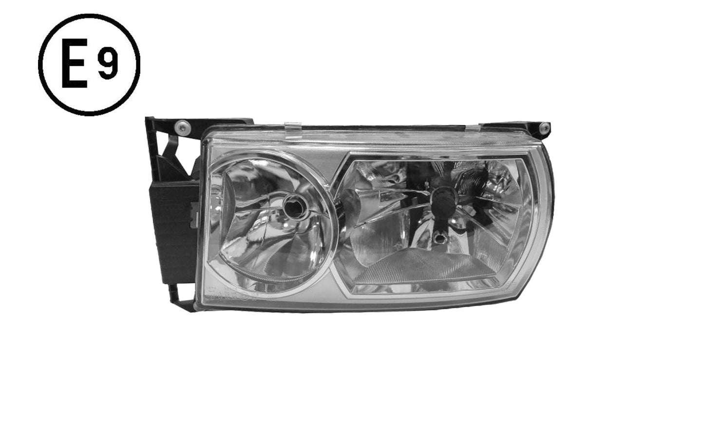 Faro Sinistro Manuale (24v - h7 - d2r - t4w - lhd) Omologato - Scania - Serie R - OE 1760551 - 1892322 - 1900349 - 2442629 - Carrozzeria Truck