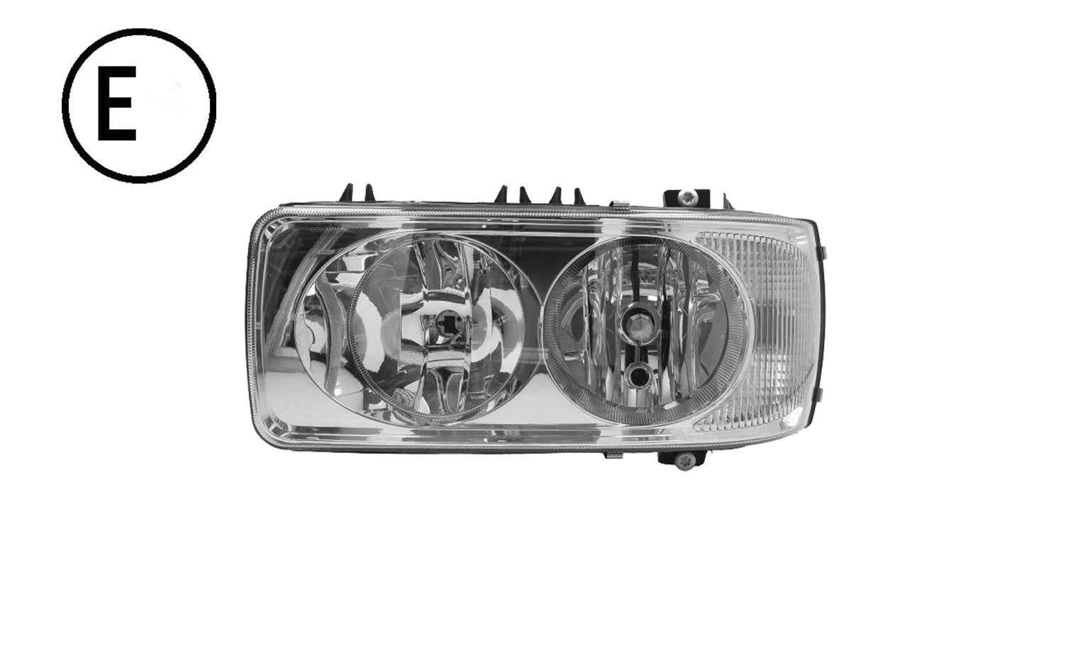 Faro Sinistro Manuale - elettrico Senza Lampadina (h7 - h1 - p21w - w5w) Omologato - Daf - XF 105 - OE 1699313 - 1641742 - 1641750 - 1699300 - 1743684 - Carrozzeria Truck