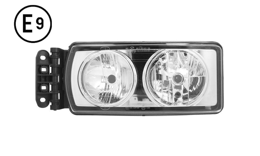 Faro Sinistro Manuale Senza Lampadina (h7 - h7) Omologato - Iveco - Eurocargo Tector MY2008 75 - 120 - OE 504238117 - Carrozzeria Truck