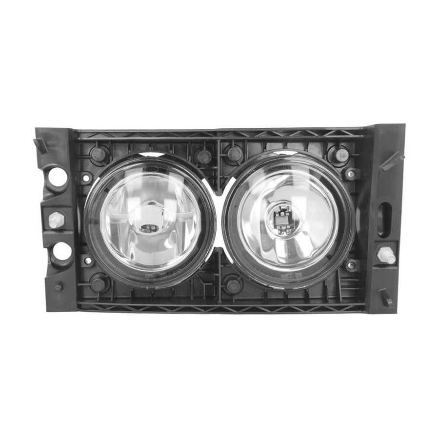 Fendinebbia Destro Alogeno 24 V Con Portalampada Senza Lampadina (H3 - H3) Connettore Ellittico Posteriore Centrale 2+2 Pin - Daf - XF 105 - OE 1660961 - 1725271 - Carrozzeria Truck