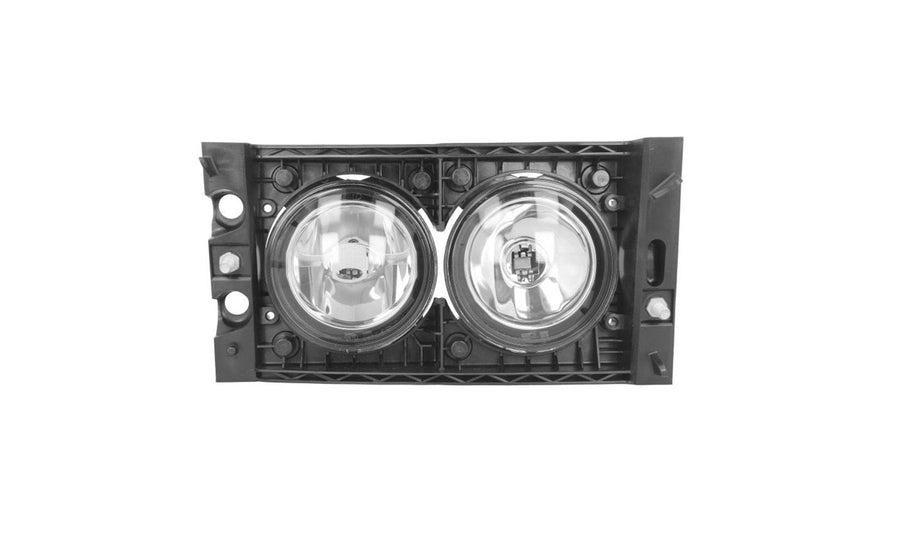 Fendinebbia Destro Alogeno 24 V Con Portalampada Senza Lampadina (H3 - H3) Connettore Ellittico Posteriore Centrale 2+2 Pin - Daf - XF 105 - OE 1660961 - 1725271 - Carrozzeria Truck