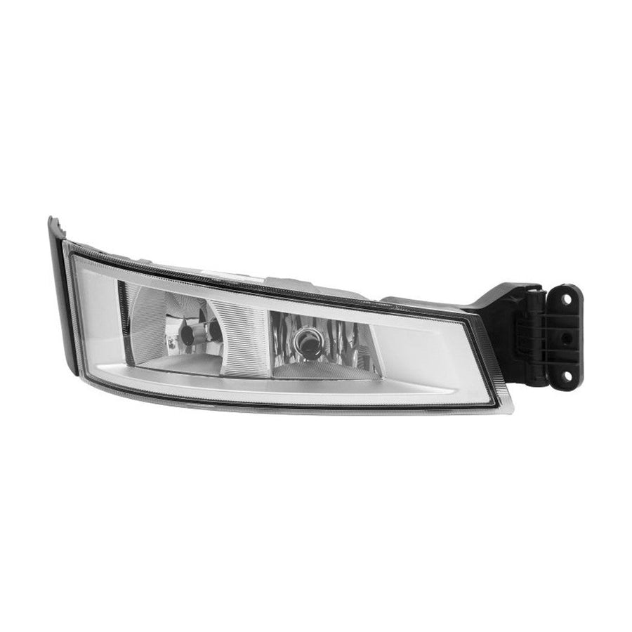 Fendinebbia Destro Base Cromata Cornice Nera Con Luce Supplementare Senza Lampadina (H7-H1) - Volvo - FH4 - OE 82140744 - 84186281 - Carrozzeria Truck