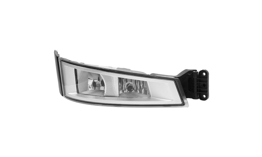 Fendinebbia Destro Base Cromata Cornice Nera Con Luce Supplementare Senza Lampadina (H7 - H1) - Volvo - FH4 - OE 82140744 - 84186281 - Carrozzeria Truck