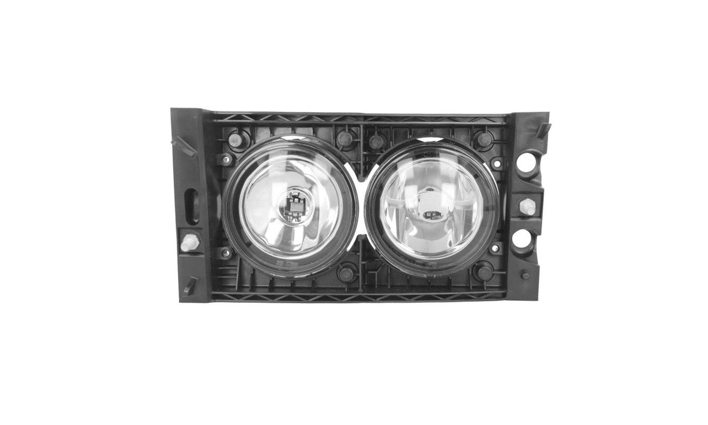 Fendinebbia Sinistro Alogeno 24 V Con Portalampada Senza Lampadina (H3 - H3) Connettore Ellittico Posteriore Centrale 2+2 Pin - Daf - XF 105 - OE 1660960 - 1725270 - Carrozzeria Truck