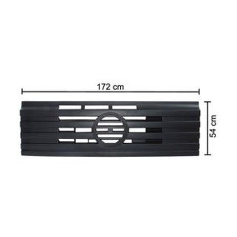 GRIGLIA FRONTALE MERCEDES CAB 641/649 - 6417500618 - Carrozzeria Truck