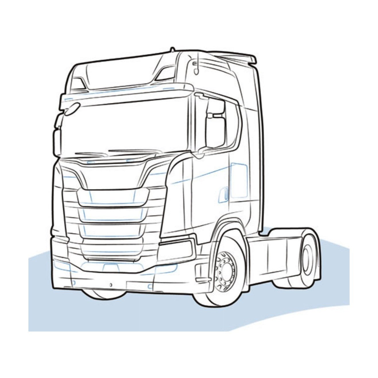 GRIGLIA FRONTALE SCANIA R 2016 | PGRS - 2307667 - Carrozzeria Truck