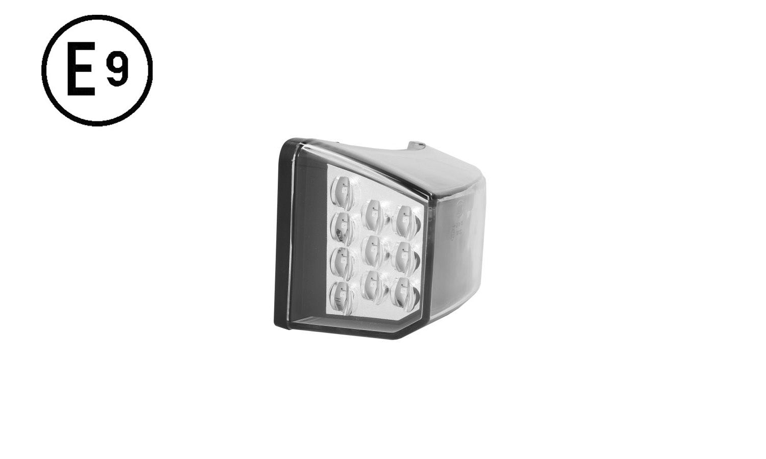 Indicatore Di Direzione Sinistro Led Base Nera Senza Lampadina (led) Omologato - Volvo - FM4 - OE 21346521 - Carrozzeria Truck