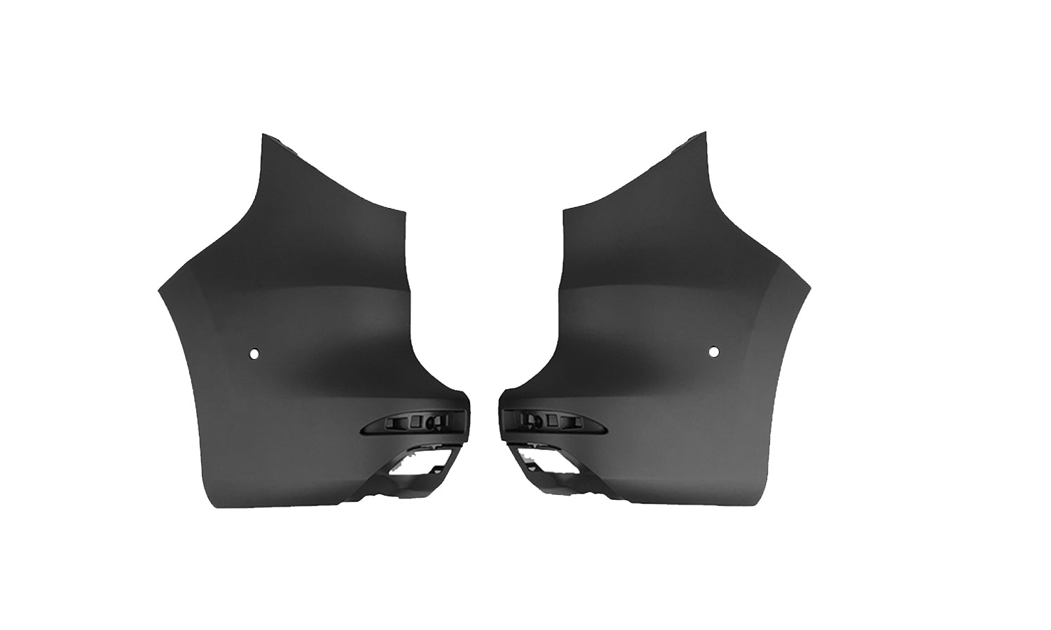 Kit Cantonali Posteriori Destro - sinistro Neri Porta Basculante Con Sensore Angolo Morto (1 Portasensore Cad.) - Renault - Kangoo Van 2021 - OE 850A89196R - Carrozzeria Truck