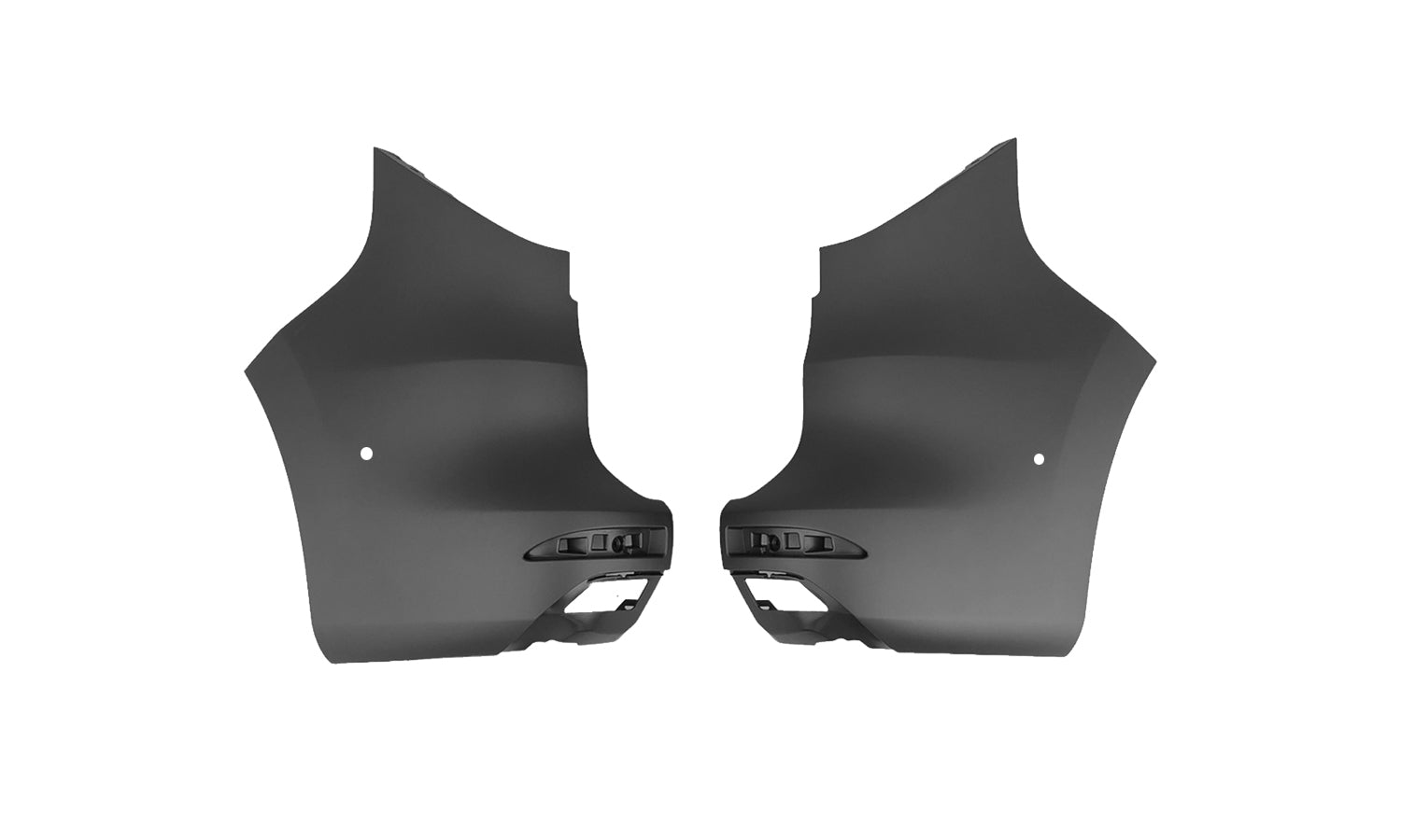 Kit Cantonali Posteriori Destro - sinistro Neri Porta Battente Con Sensore Angolo Morto (1 Portasensore Cad.) - Renault - Kangoo Van 2021 - OE 850A83164R - Carrozzeria Truck