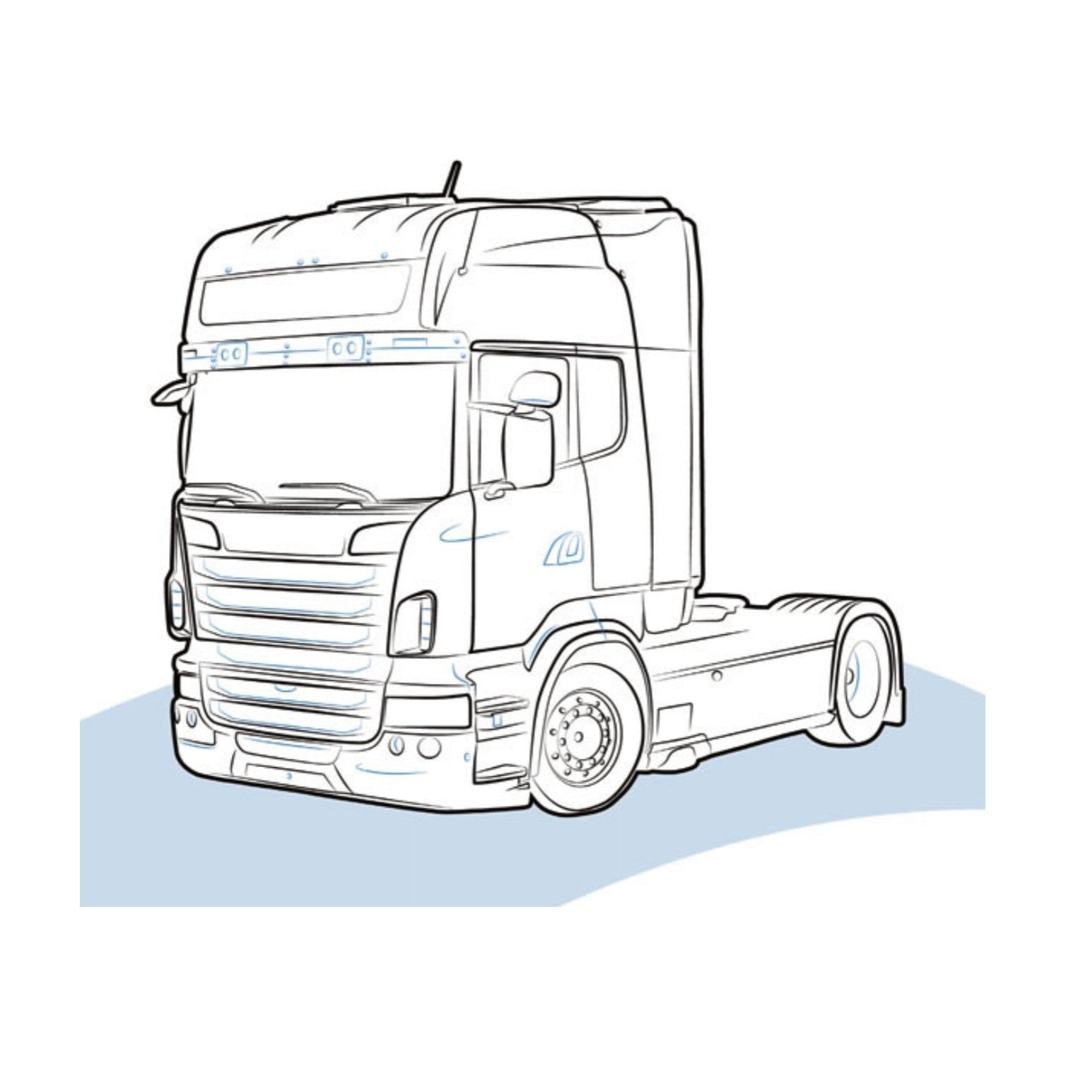 KIT CONNESSIONE per SCANIA R 2010 | PGR lato 81254750132 - Carrozzeria Truck