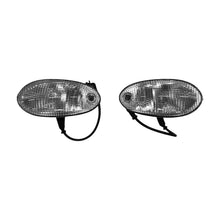 Kit Fanalini Sinistro-destro Visiera - Iveco - Eurostar - OE 504047264 + 504047265 - Carrozzeria Truck