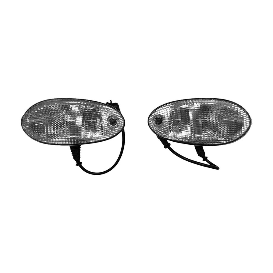 Kit Fanalini Sinistro-destro Visiera - Iveco - Stralis 2001 - OE 504047264 + 504047265 - Carrozzeria Truck