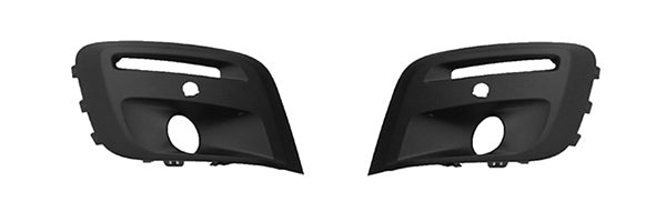 Kit Modanature Destra - sinistra Nero Con Fendinebbia Con Fori Parkassist - Peugeot - Partner 2015 - OE 1613564780 - Carrozzeria Truck