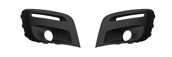 Kit Modanature Destra - sinistra Nero Con Fendinebbia - Peugeot - Partner 2015 - OE 1613564680 - 16800256XT - Carrozzeria Truck