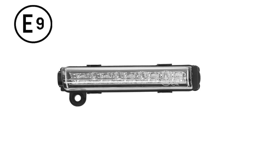 Luce Diurna Led Sinistra Senza Lampadina (led) Omologato - Mercedes - Actros MP4 Cabina Stretta - OE 9608200956 - A9608200956 - Carrozzeria Truck