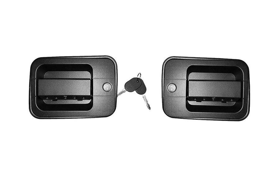 Maniglie Destra E Sinistra Con Chiave - Iveco - Eurocargo 60 - OE 98404710 - 98404714 - 98404709 - 500335296 - Carrozzeria Truck