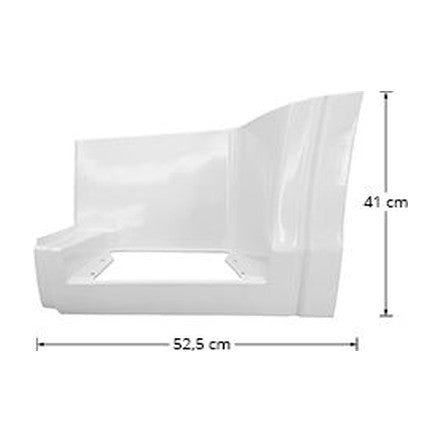 PEDANA SX  BIANCO (IC194) PER IVECO STRALIS S-WAY 2019 | AS oe 5802465515