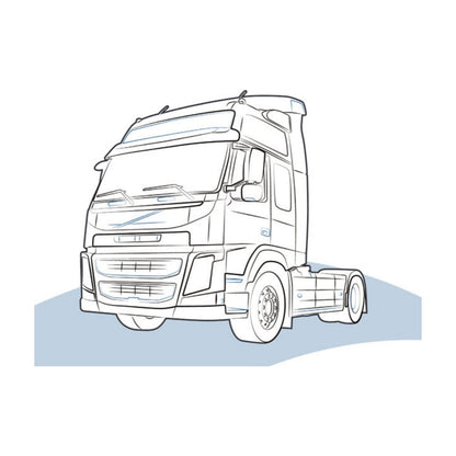 SUPPORTO PARAFANGO VOLVO FM IV - 7421094415