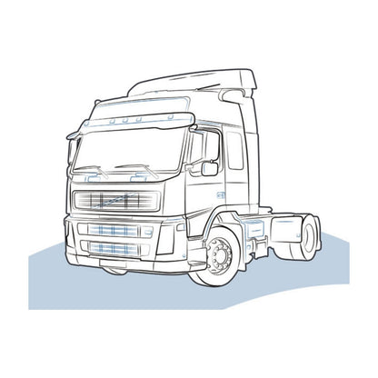 KIT STAFFE VISIERA VOLVO FM II - 20850255