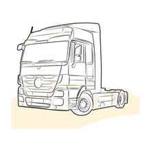 SUPPORTO PARAURTI SX MERCEDES ACTROS | MP3 - 9436660678