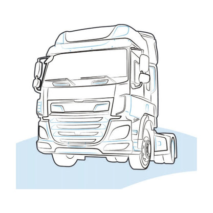SUPPORTO GRIGLIA SX DAF CF EURO 6 - 1857653