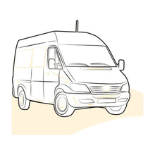 SUPPORTO GRIGLIA FRONTALE MERCEDES SPRINTER 2000 - 9018800103