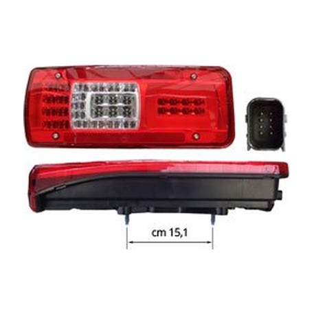 FANALE POSTERIORE SX IVECO STRALIS S-WAY 2019 | AD/AT - 5802062689