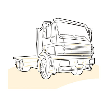 MEZZO PARAFANGO POSTERIORE DX MERCEDES AXOR - 9415200219