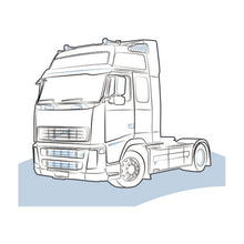 SUPPORTO VISIERA VOLVO FH II - 20847082