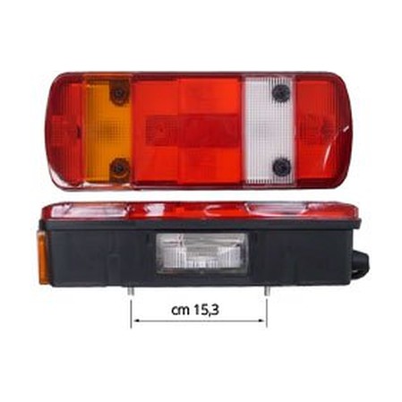 FANALE POSTERIORE per SCANIA 94-164 | PR lato SX 1508182