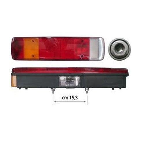 FANALE POSTERIORE per SCANIA 94-164 | PR lato SX 1504608