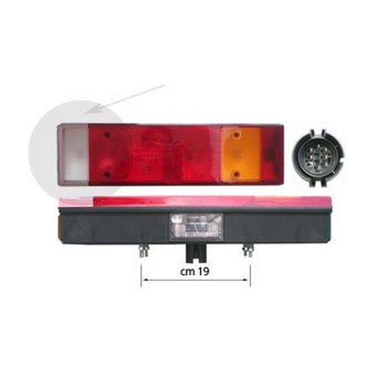 FANALE POSTERIORE per IVECO STRALIS | AS lato SX 504094715 99461940 99463244