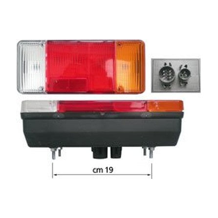 FANALE POSTERIORE per IVECO EUROCARGO TECTOR | 75-120 lato DX 500382617 98421202