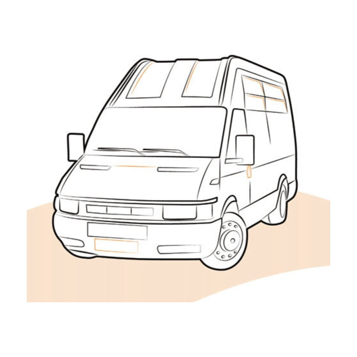 FANALE POSTERIORE per IVECO DAILY S2000 lato SX 500319556 500319559
