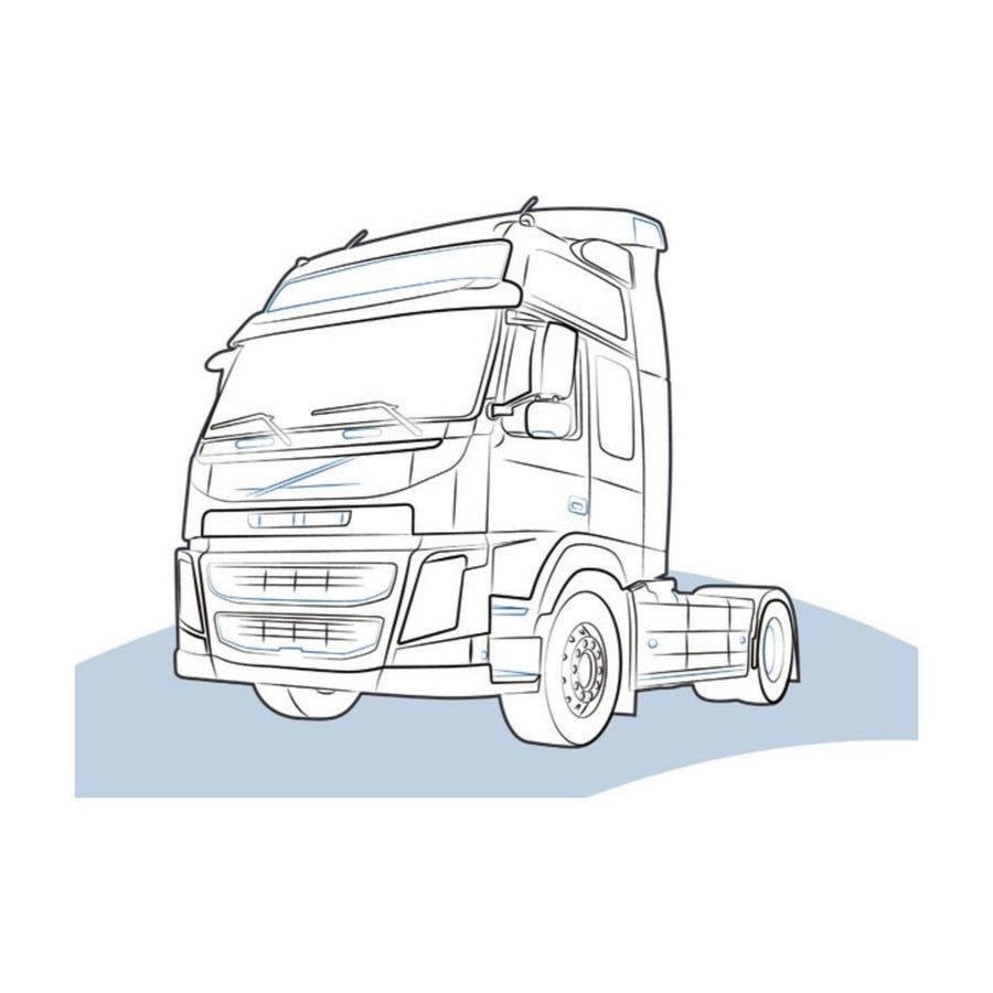 PANNELLO FRONTALE DX VOLVO FM IV - 84151824 - Carrozzeria Truck