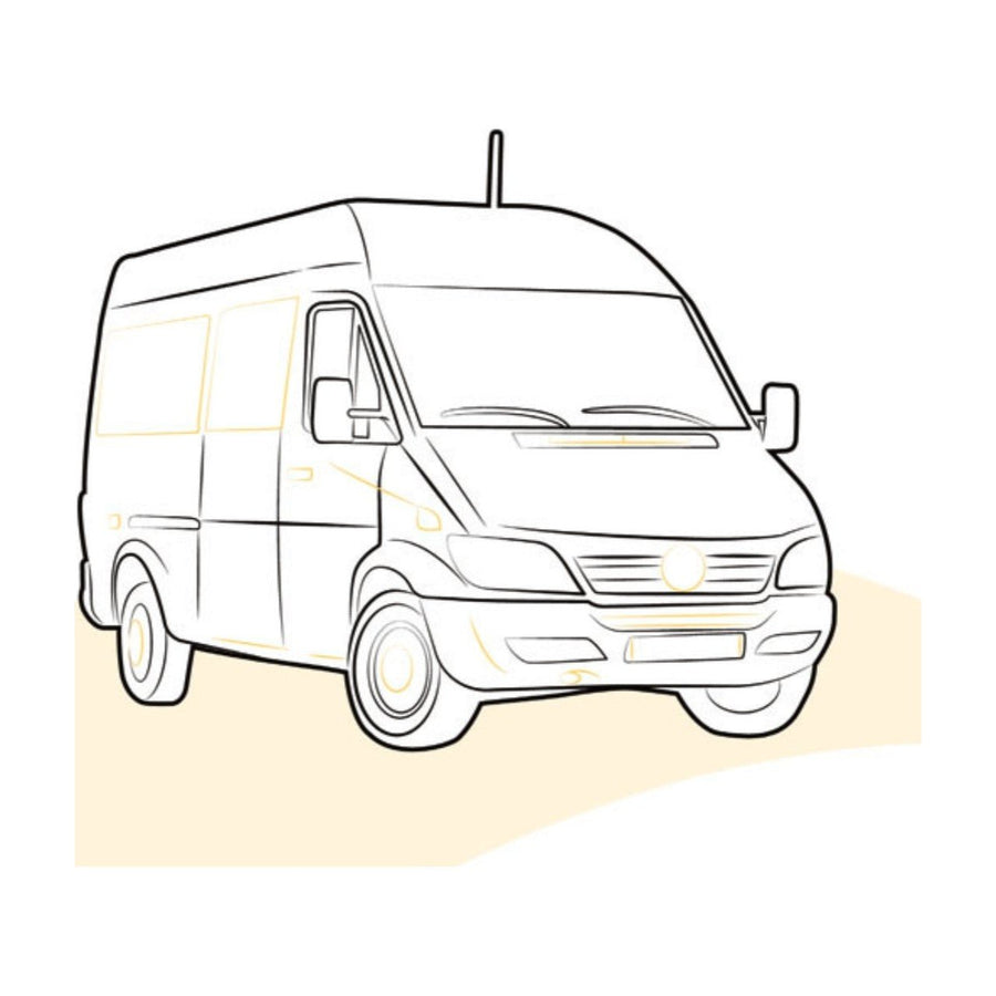 PARAFANGO DX MERCEDES SPRINTER 2000 - 9016307007 - Carrozzeria Truck