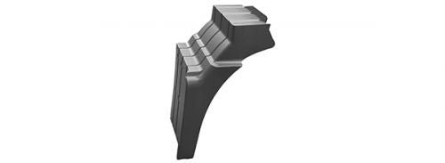 Parafango Posteriore Destro Con Primer - Man - TGA LX - OE 81612100684 - 81612101100 - 81664100363 - 82664100162 - Carrozzeria Truck