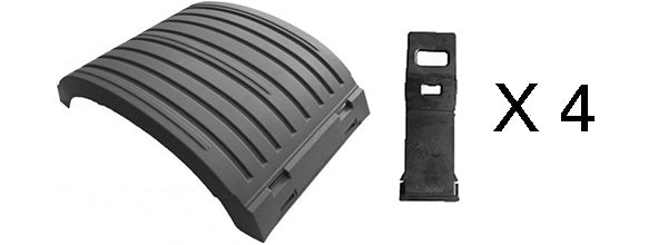 Parafango Posteriore Medio Con Kit Tiranti 200.13500 - Mercedes - Actros MP3 - OE A9305200007 - 9305200007 - Carrozzeria Truck