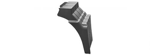 Parafango Posteriore Sinistro Con Primer - Man - TGA LX - OE 81612100683 - 81612101099 - 81664100362 - 82664100155 - Carrozzeria Truck