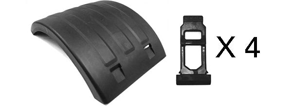 Parafango Superiore Alto Con Kit Tiranti 200.00502 - Renault - Premium - OE 20936769 - 7420936772 - Carrozzeria Truck