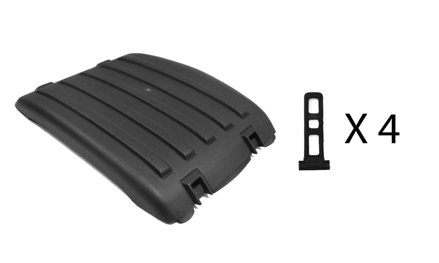 Parafango Superiore Basso Con Kit Tiranti 200.15502 - Scania - Serie R2010 - OE 1357602 - Carrozzeria Truck