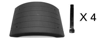 Parafango Superiore Con Kit Tiranti 200.12502 - Iveco - Stralis 2001 - OE 41213750 - Carrozzeria Truck
