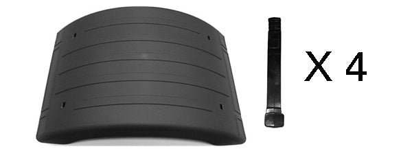 Parafango Superiore Con Kit Tiranti 200.12502 - Iveco - Stralis 2007 - OE 41213750 - Carrozzeria Truck