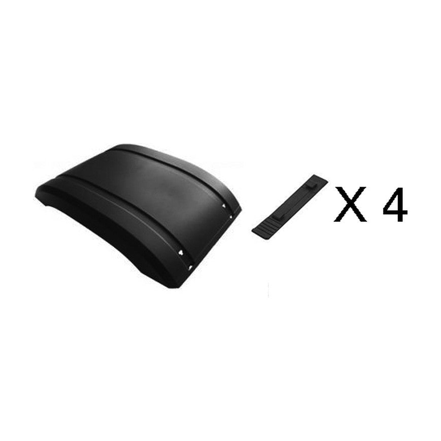 Parafango Superiore Con Kit Tiranti 200.13501 - Mercedes - Actros MP4 Cabina Larga - OE 9605200007 - A9605200007 - Carrozzeria Truck