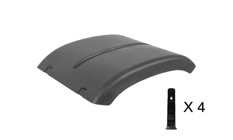 Parafango Superiore Con Kit Tiranti - Man - TGA LX - OE 81664106607 - Carrozzeria Truck