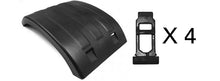 Parafango Superiore Medio Con Kit Tiranti 200.00502 - Volvo - FM - OE 20936759 - 7420936768 - Carrozzeria Truck