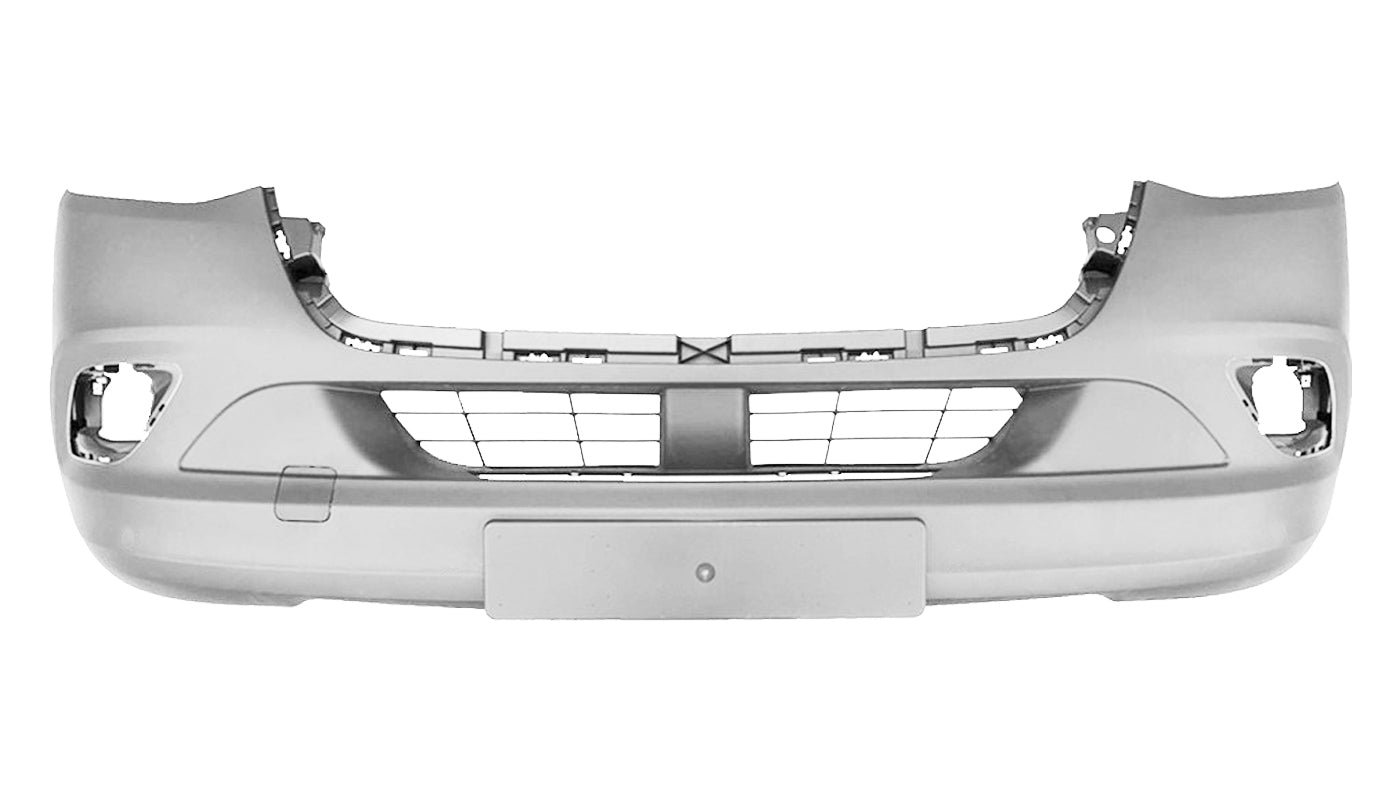 Paraurti Anteriore Con Fendinebbia Primer Con 6 Tracce Sensori Con Tappo Gancio Traino - Mercedes - Sprinter 2018 - OE A91088584009678 - Carrozzeria Truck